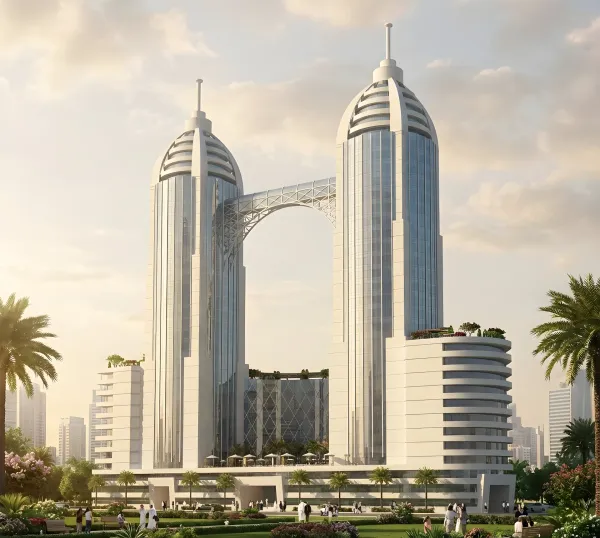 Borivage Tower - Administrative Building Design