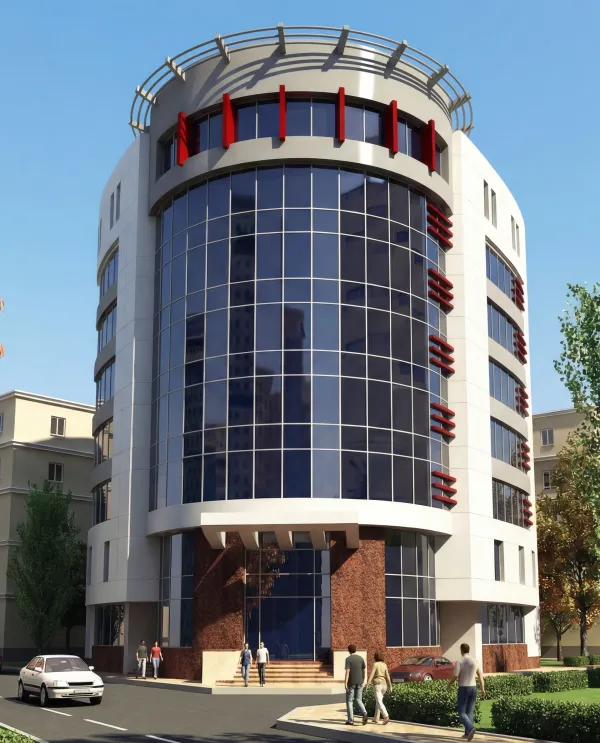 Multi-Space Admin Building