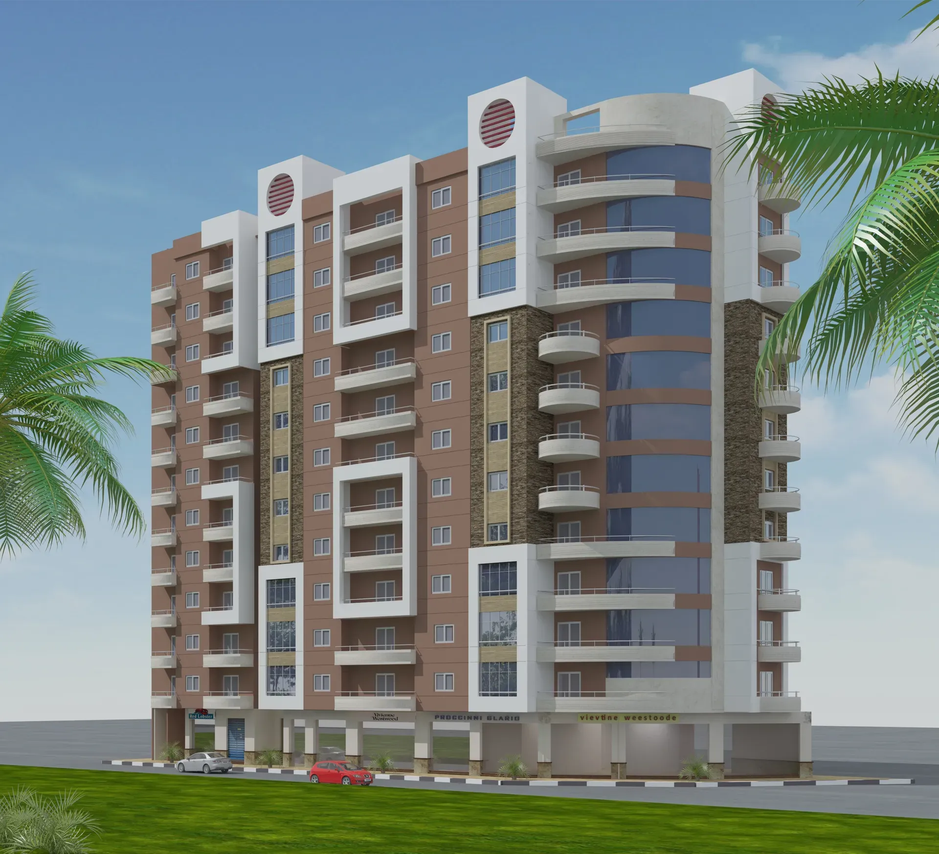 Residential Building Project - View 2