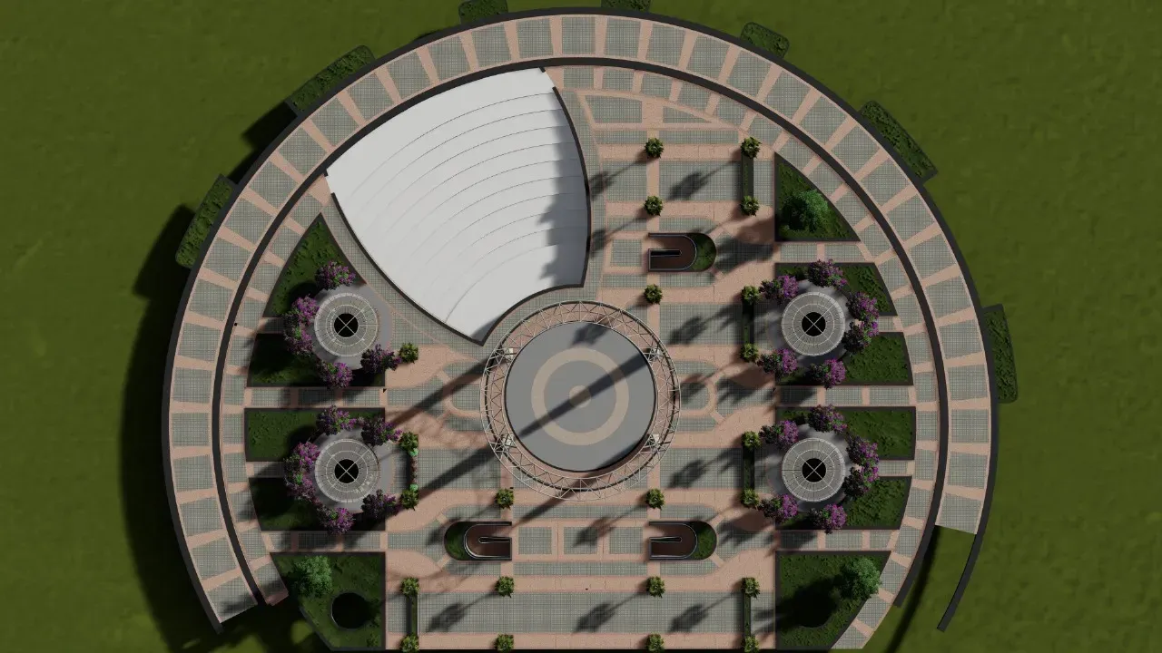 El Salam University Urban Design - View 1