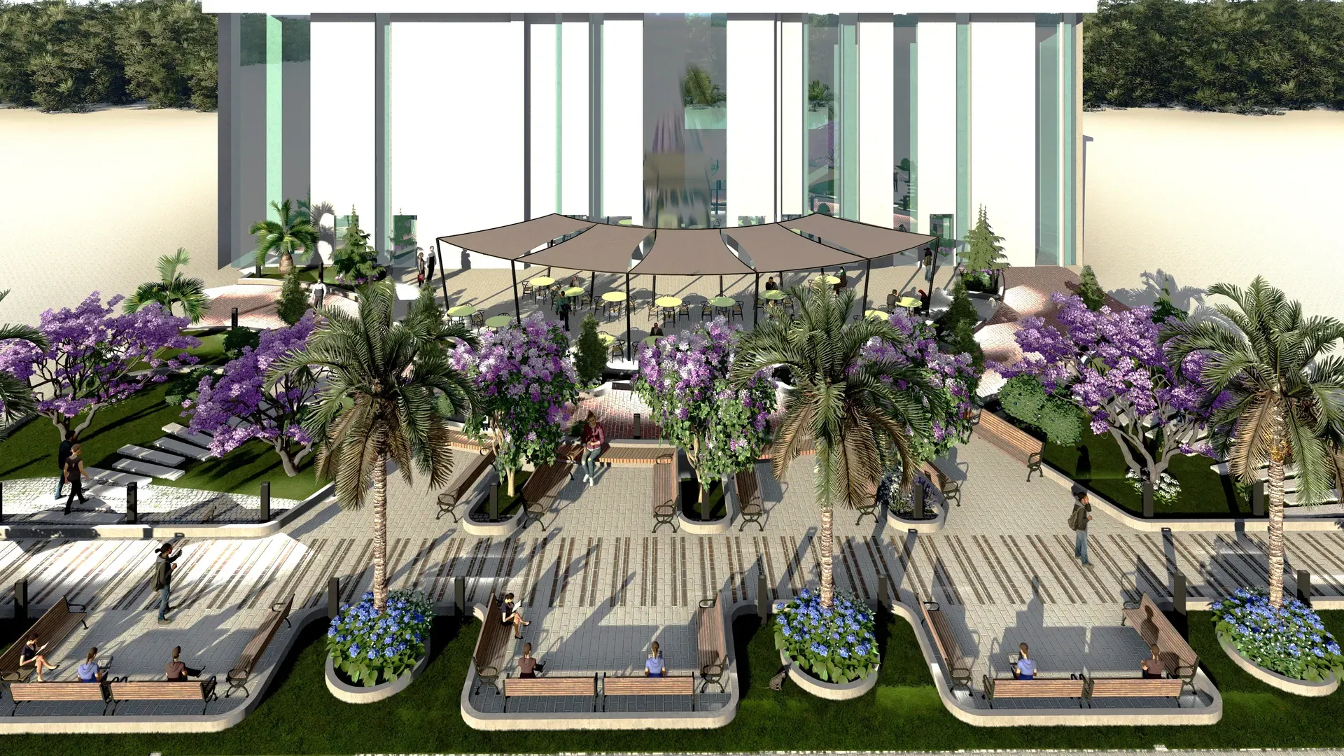 El Salam University Urban Design - View 14