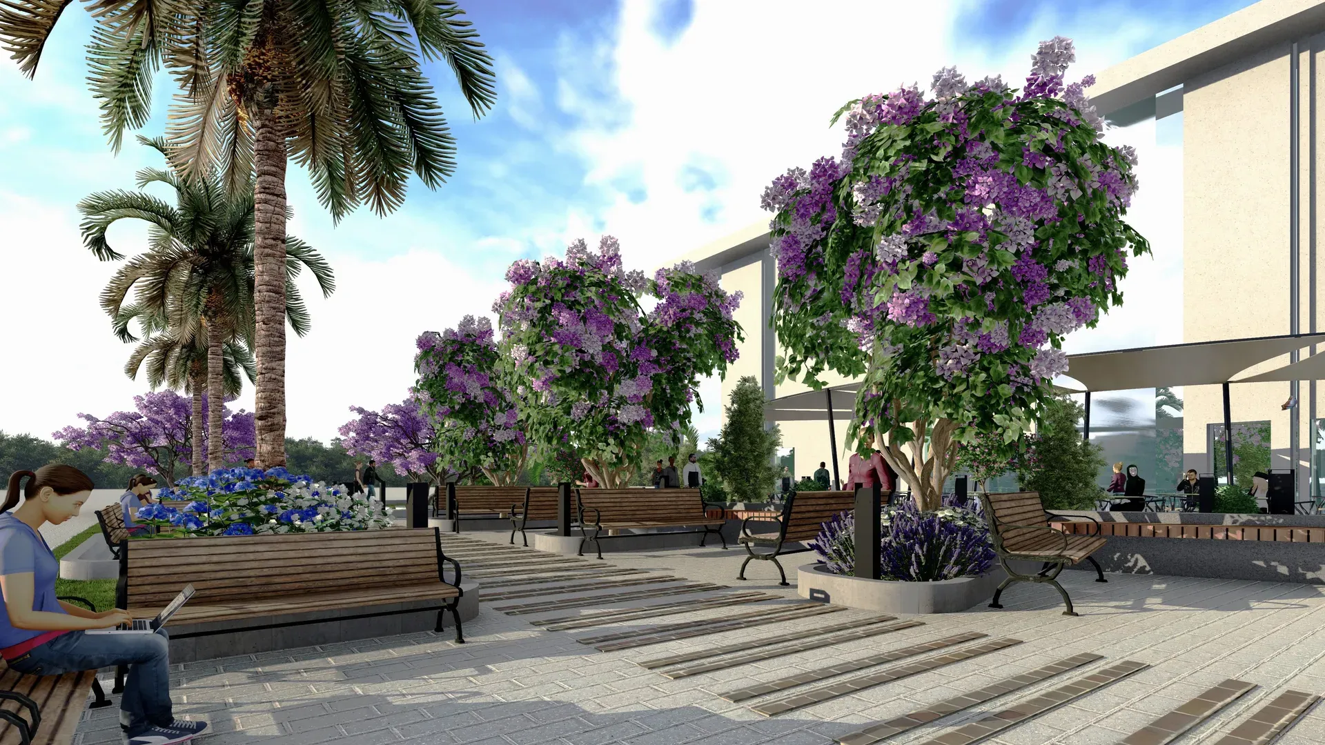 El Salam University Urban Design - View 15