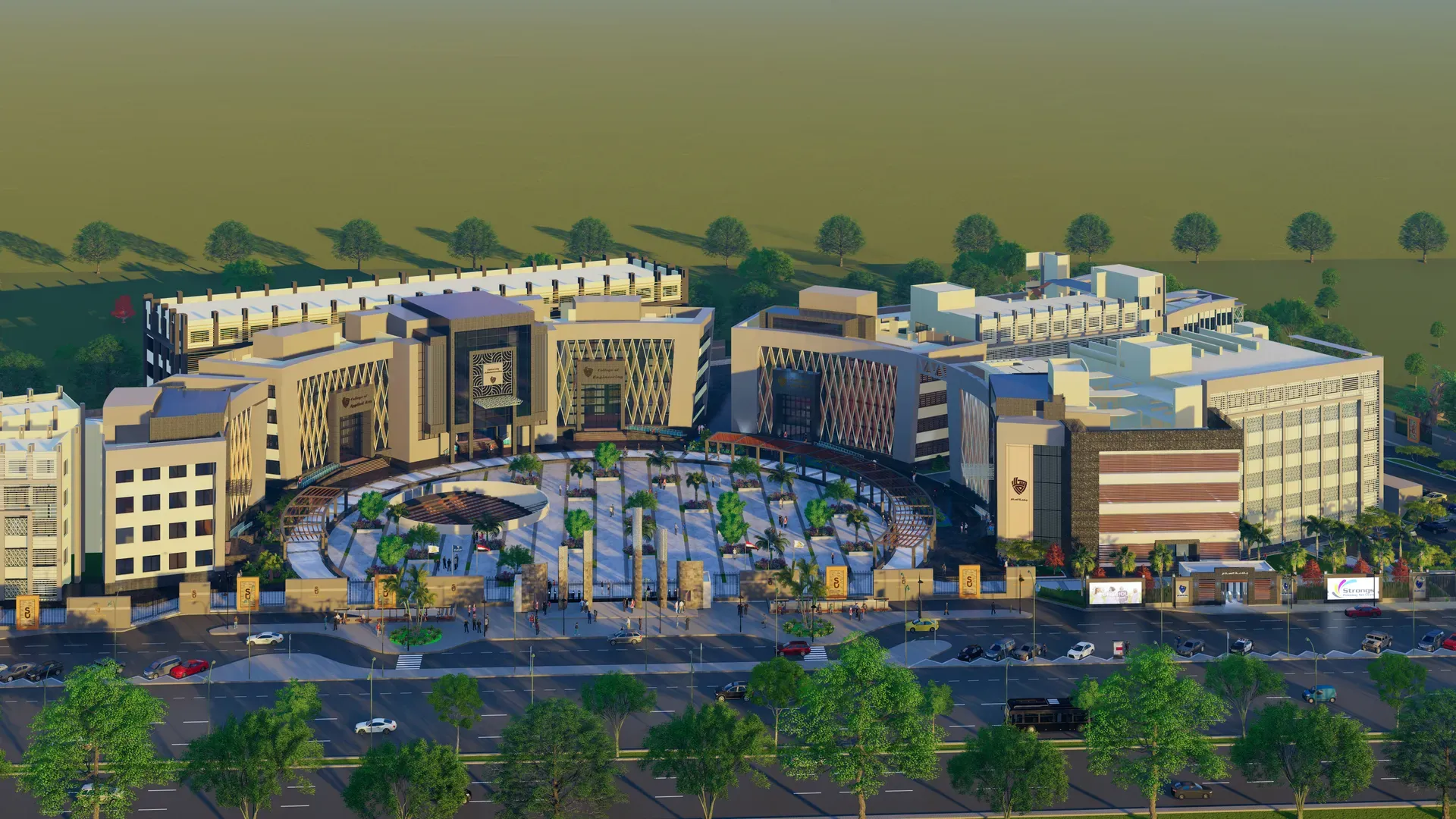 El Salam University Urban Design - View 16